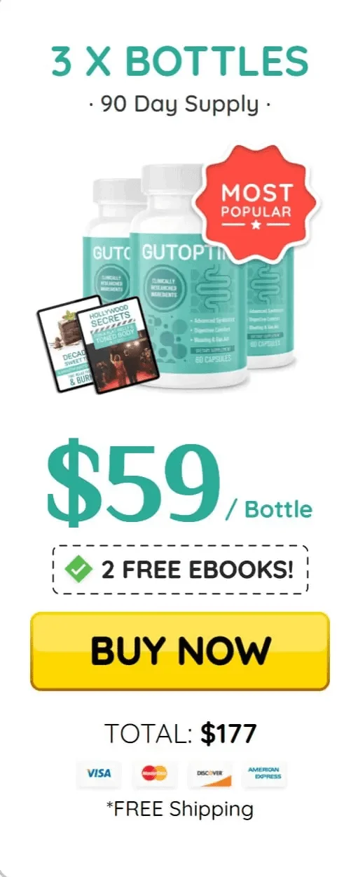 Buy GutOptim 3 Bottles