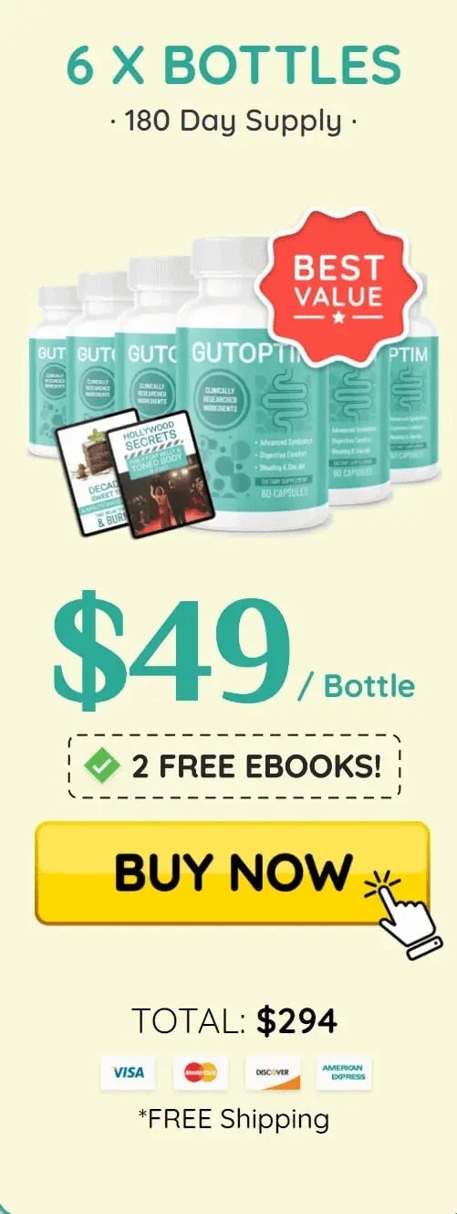 Buy GutOptim 6 Bottles